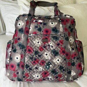 LUG Sprinter North/South Tote Watercolor RFID Pocket~ Excellent.